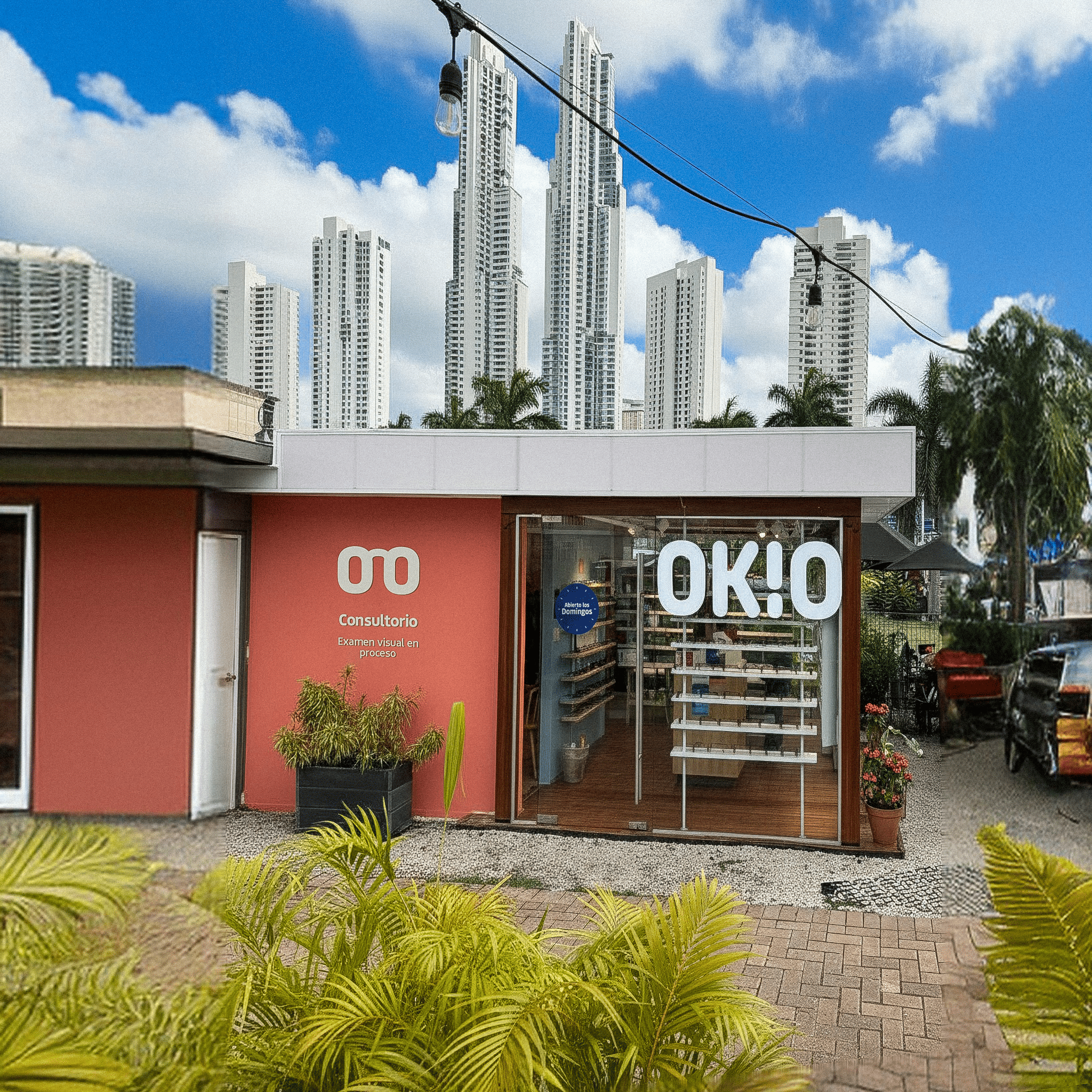 Tienda Okio Vision en Costa del Este Panamá
