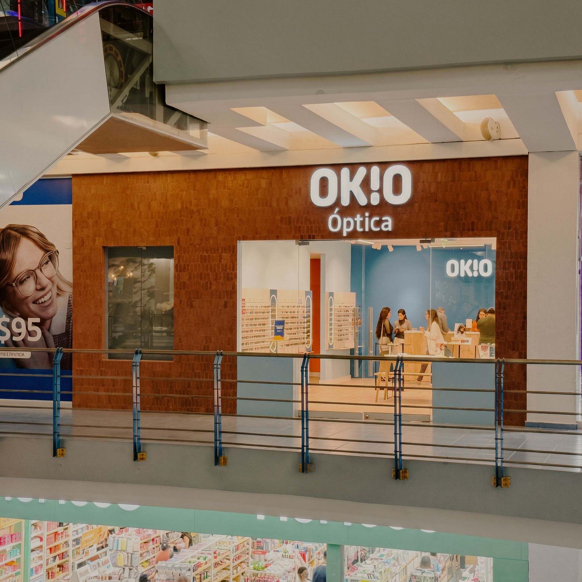 OKIO Albrook Mall desde el pasillo