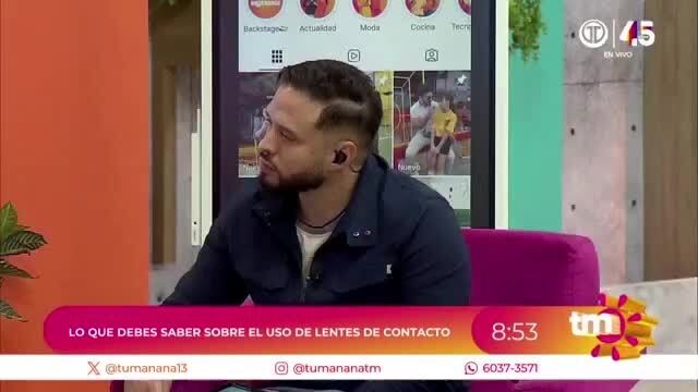 OKIO en Tu Mañana - lentes de contacto