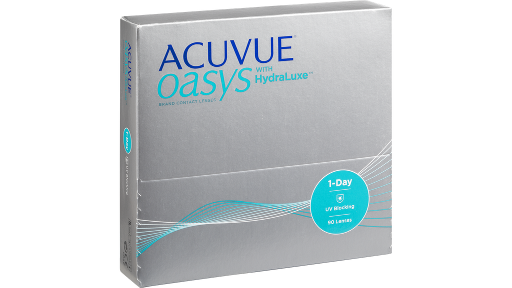 1-Day Acuvue Oasys Hydraluxe (90 Unidades)  (Esf:NA)