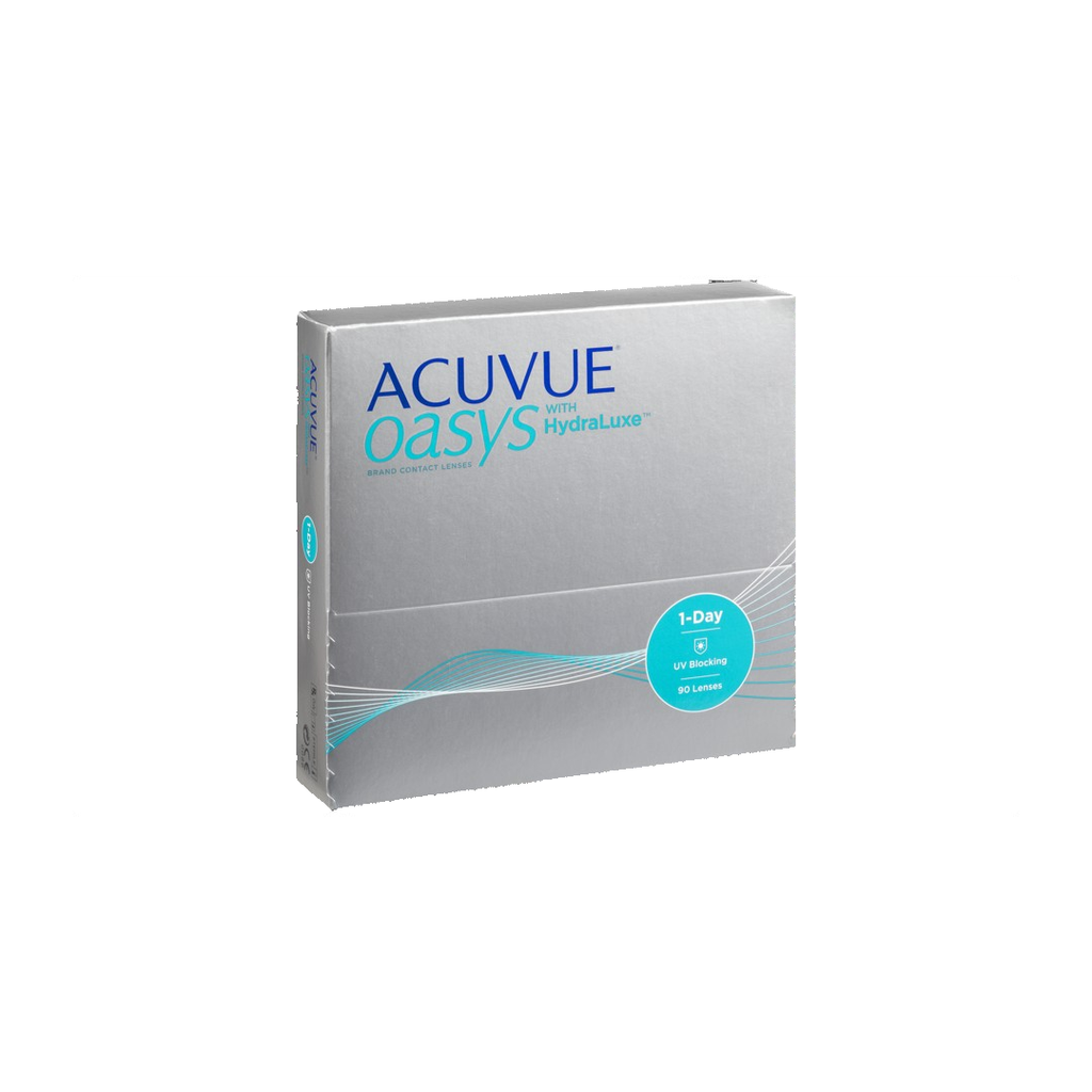 1-Day Acuvue Oasys Hydraluxe (90 Unidades)  (Esf:NA)