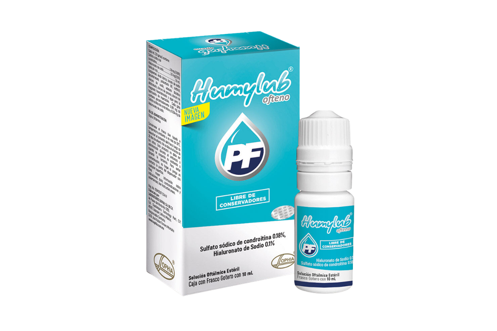 Humylub Pf ofteno frasco 10ml lágrimas