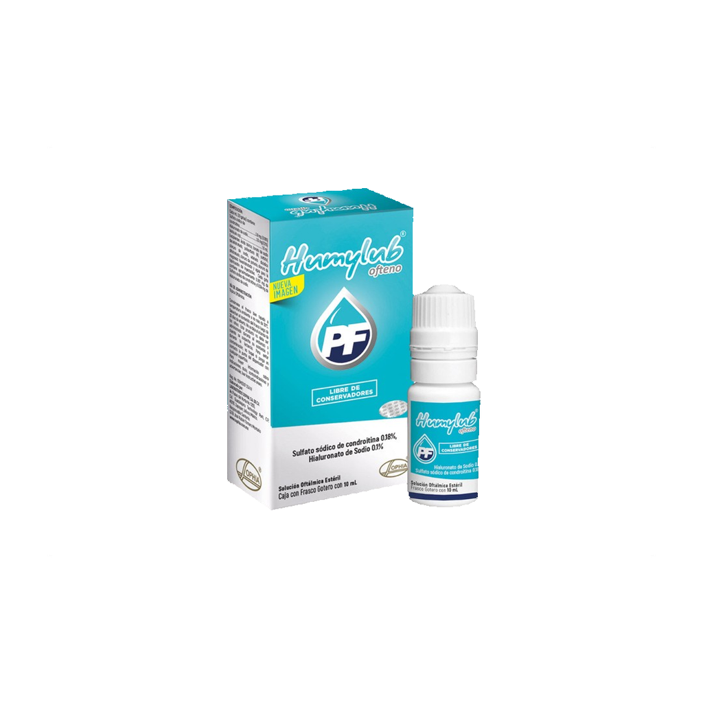 Humylub Pf ofteno frasco 10ml lágrimas