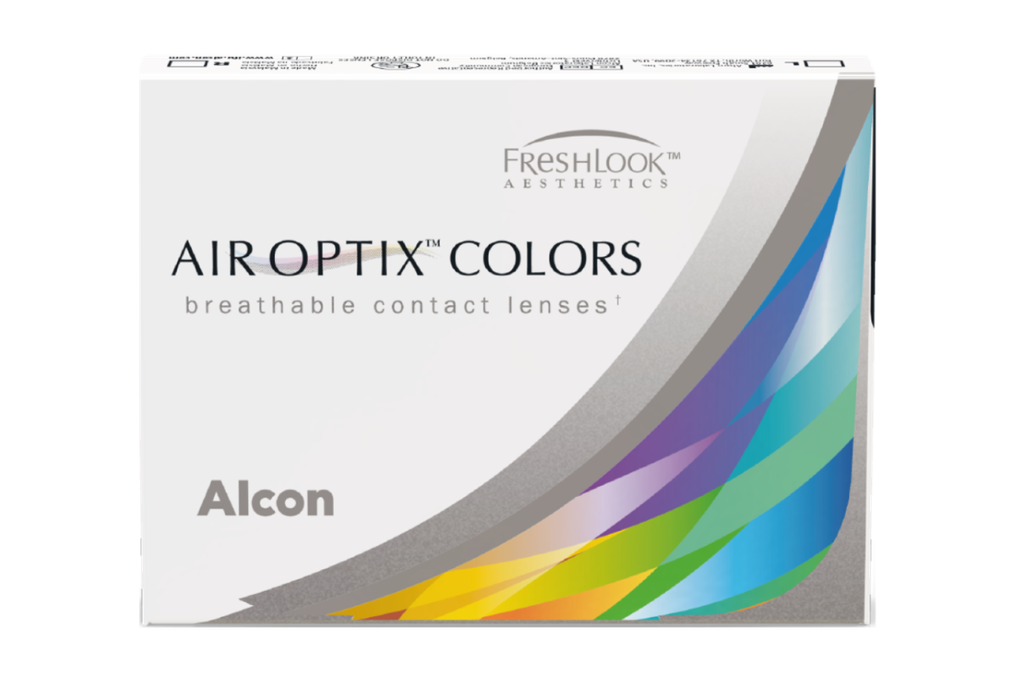 Air Optix COLORS (Mensuales)  (Esf:+0.25, Azul)
